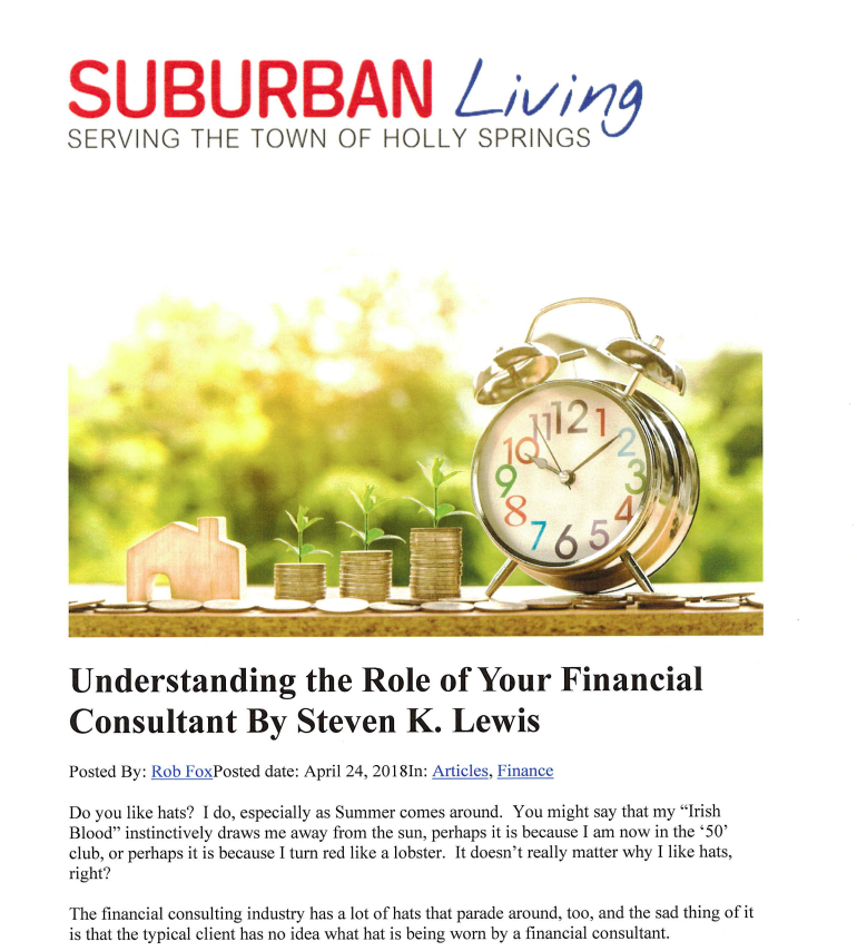 Understanding the Role of Your Financial Consultant